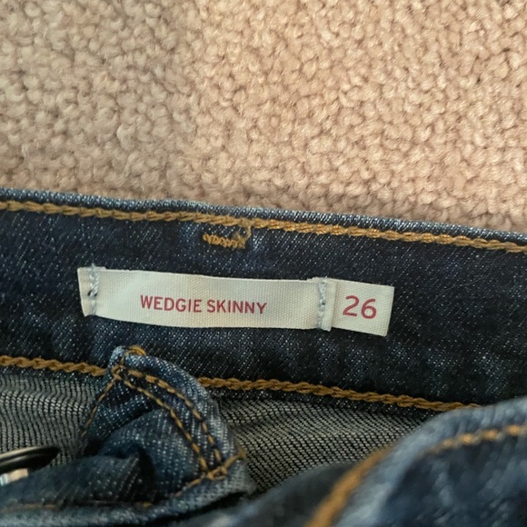 Levi’s wedgie skinny dark blue - Picture 3 of 3